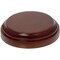 Plymor Fruitwood Round Wood Display Base, 2.5" W x 2.5" D x 0.75" H (2" Display Diameter)